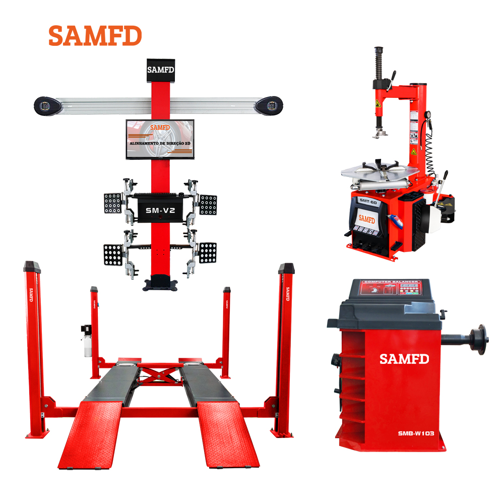 Wheel Alignment Machine - Máquina de Alinhamento de Rodas 3D,