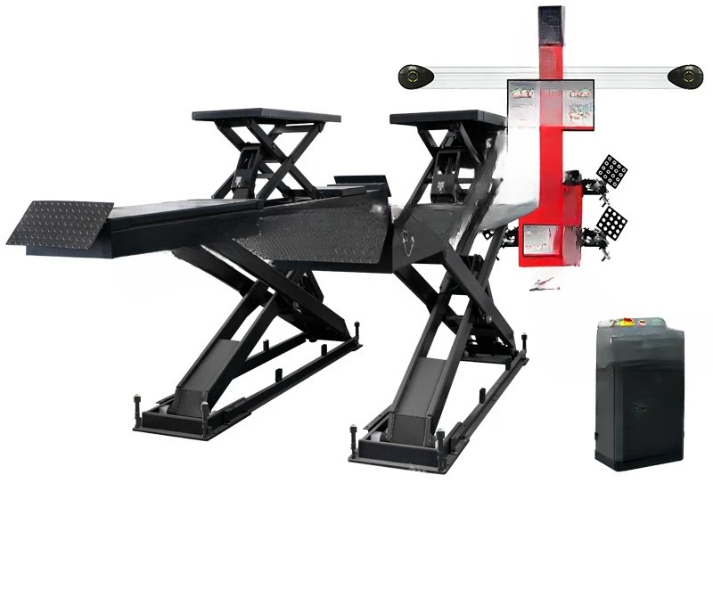 Plataforma elevatória de tesou - Wheel Alignment Machine avaliação e preço